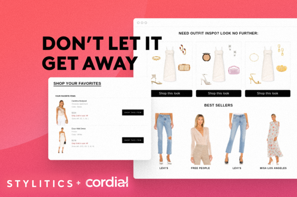 Stylitics Partners with Cordial to Integrate Personalized Outfit Recommendations in Triggered Email Campaigns