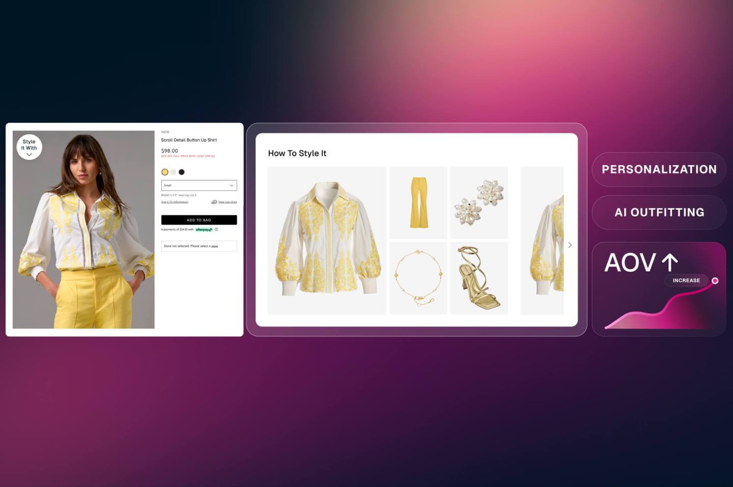 AI-Powered Outfitting Recommendations for Ecommerce Personalization