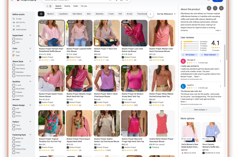 How Product Catalog Enrichment Transformed Paid Search for Boston Proper