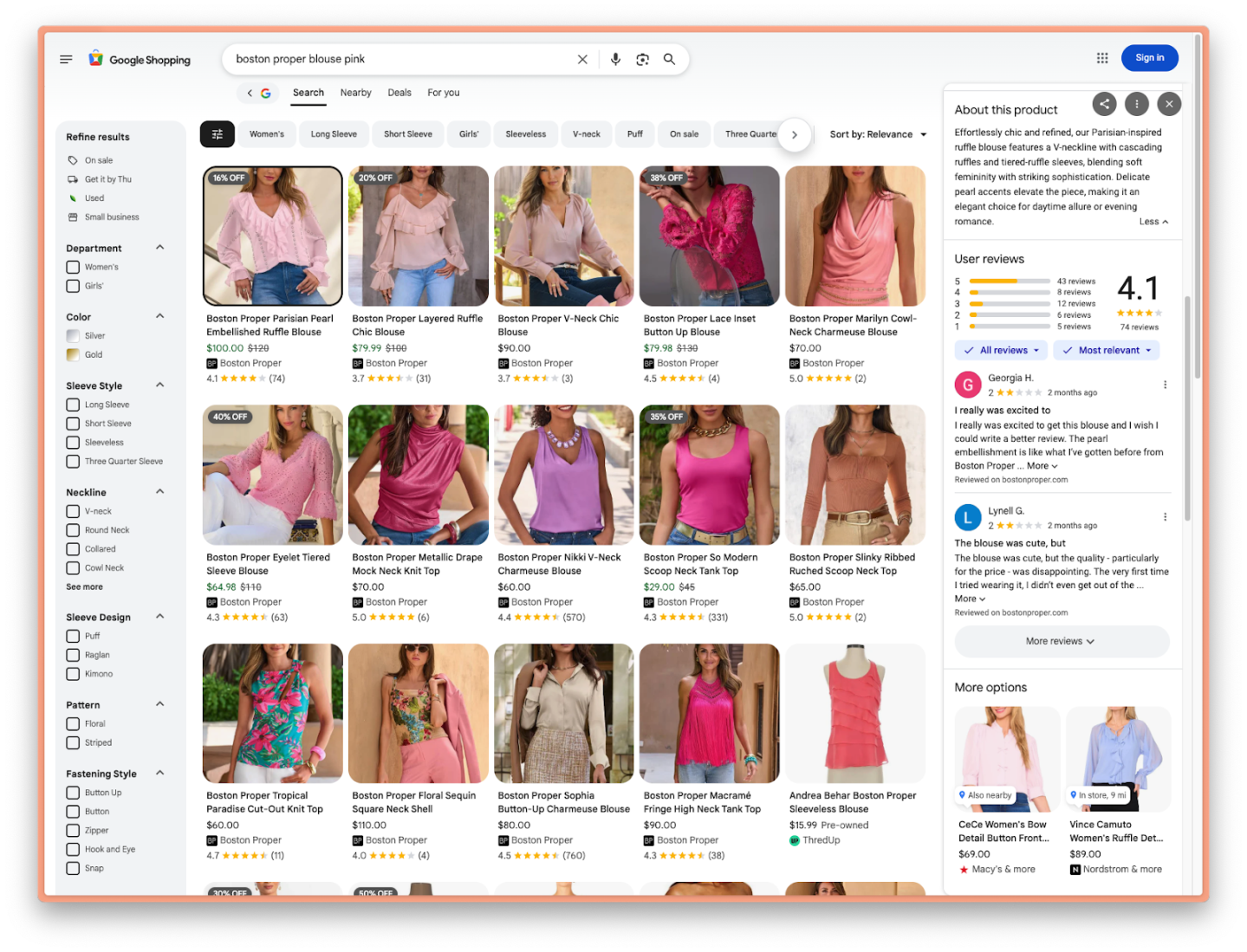 How Product Catalog Enrichment Transformed Paid Search for Boston Proper