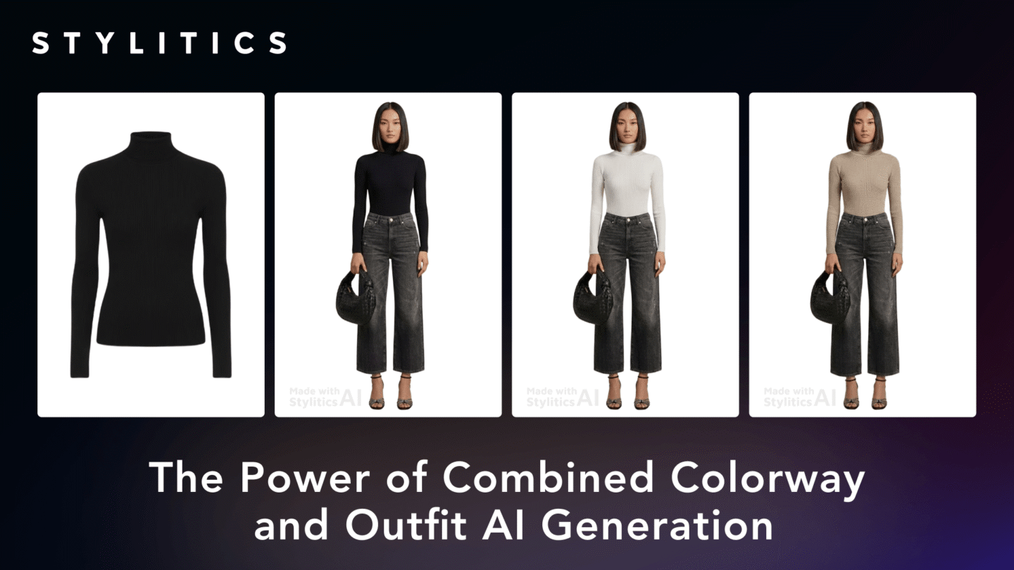 Infinite Looks, Zero Extra Shoots: The Power of Combined Colorway and Outfit AI Generation