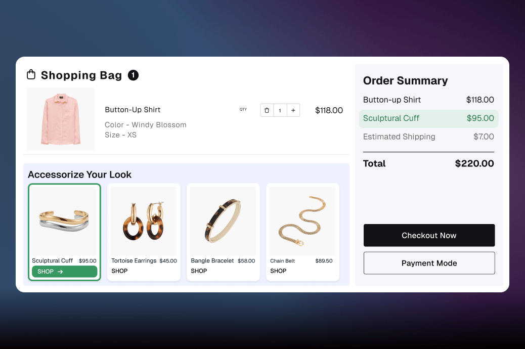Accessories Cross-Selling for Ecommerce: Turning the Add-On Into the Margin