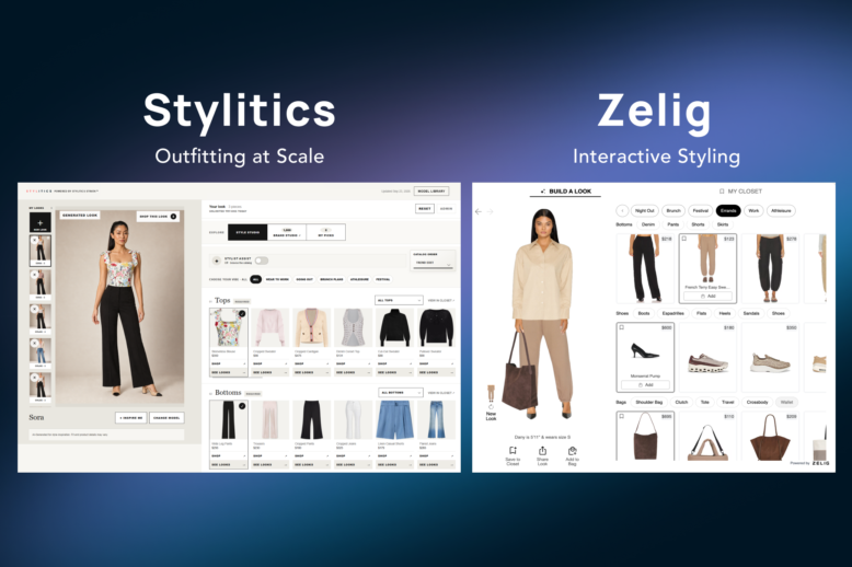 Stylitics vs Zelig: Interactive Styling or Outfitting at Scale?